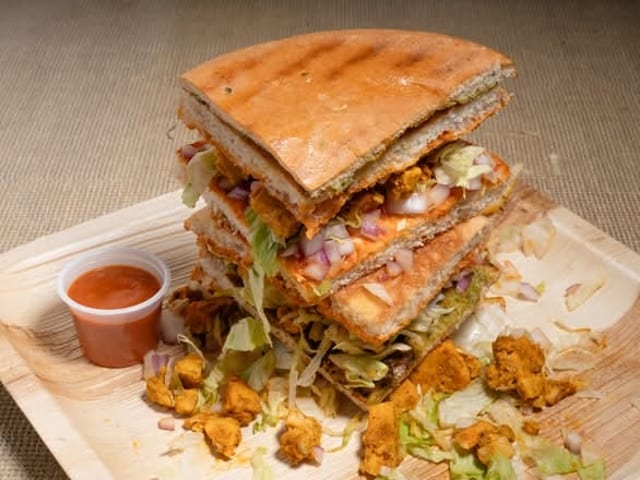 Chicken Tikka Panini.